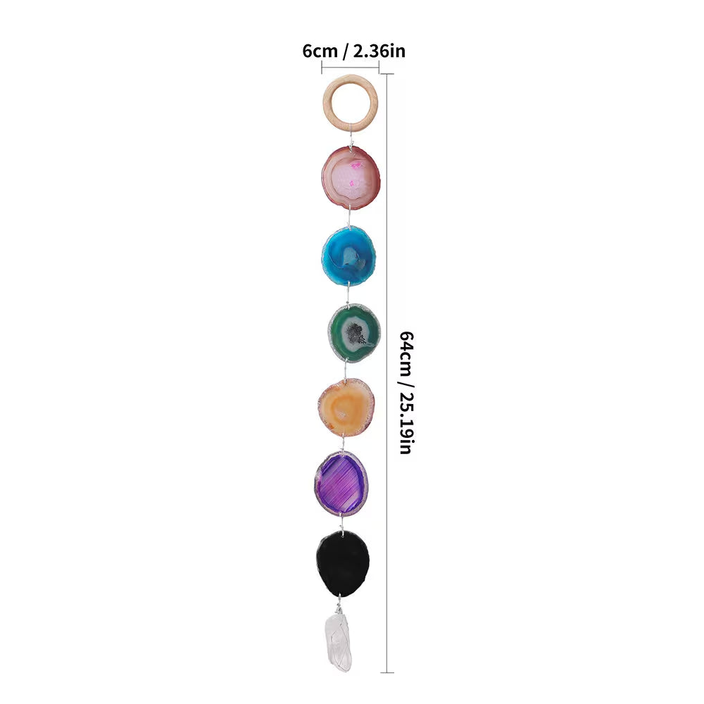 Handmade Multicolor Agate Slices 