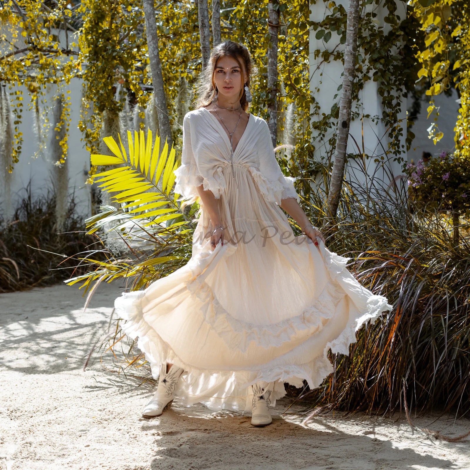 Beata Boho Maxi Dress 
