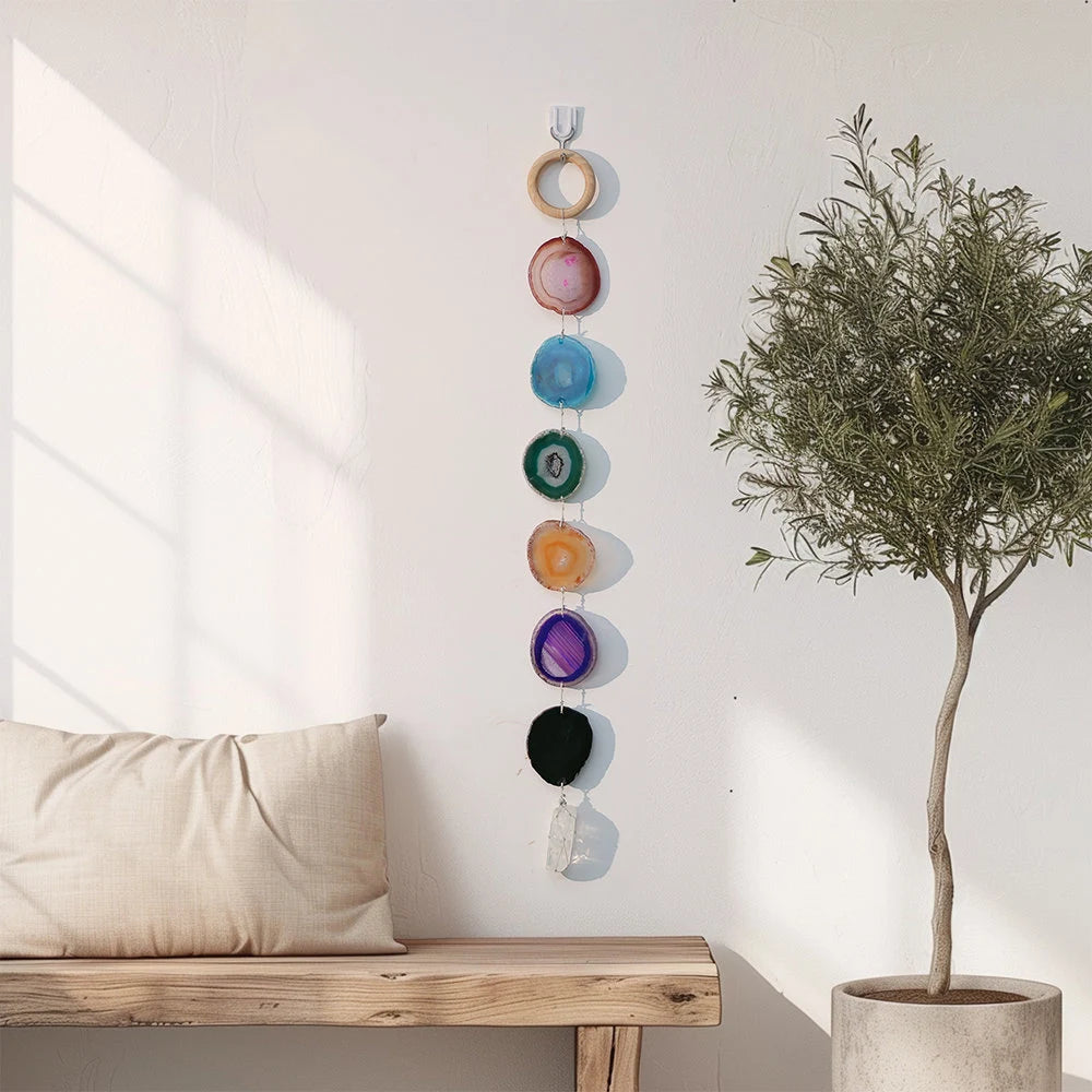 Handmade Multicolor Agate Slices 
