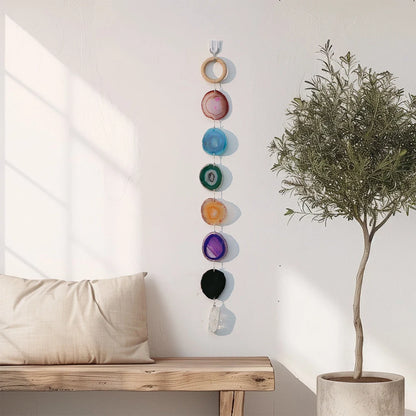 Handmade Multicolor Agate Slices 