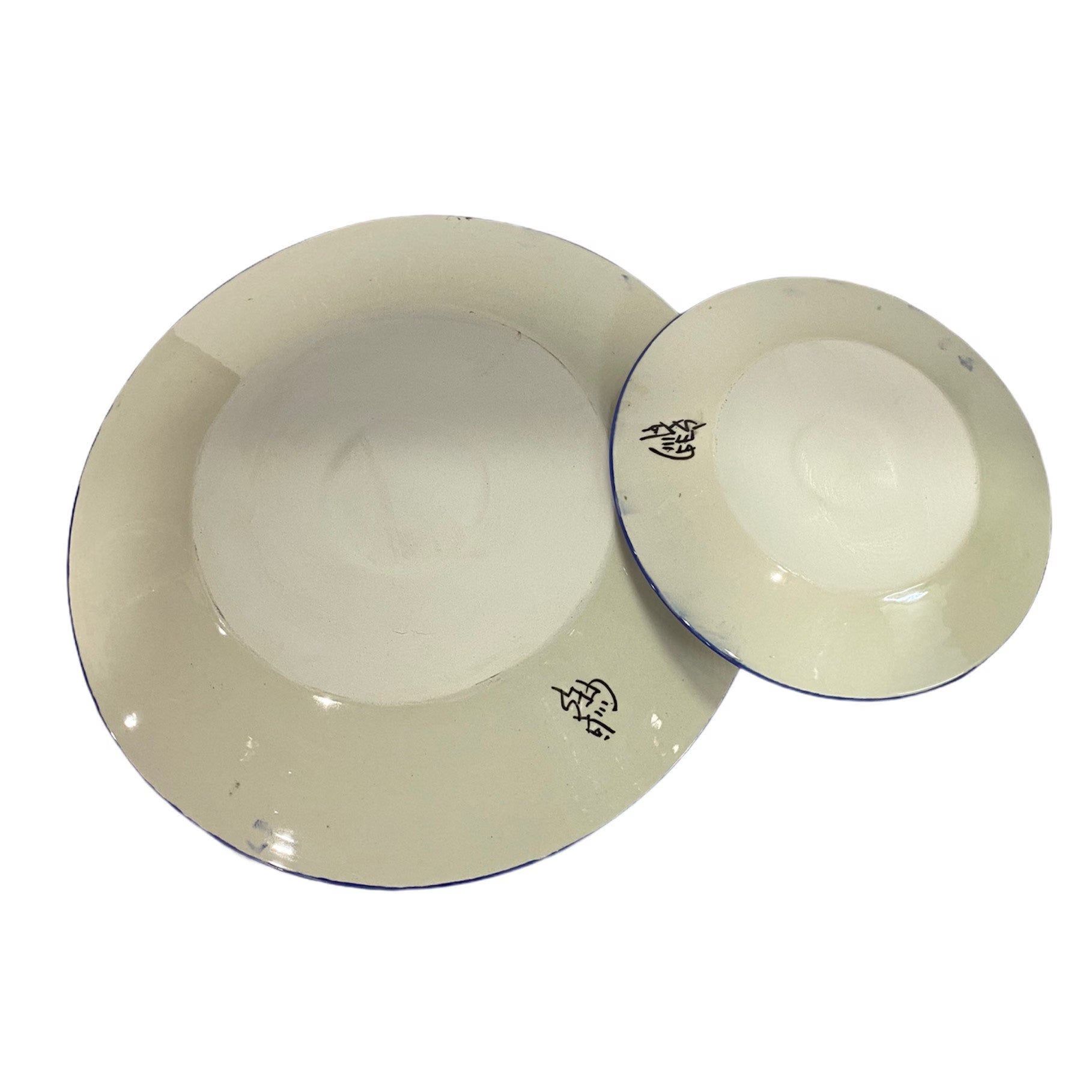 Handmade and Hand-Painted Moroccan Star Ceramic Plates
