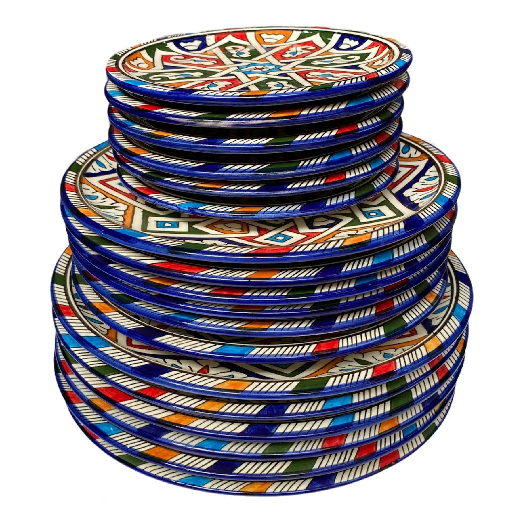 Handmade Moroccan Plates from Fes