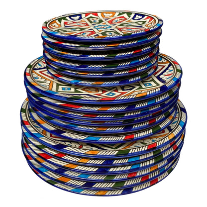 Handmade Moroccan Plates from Fes
