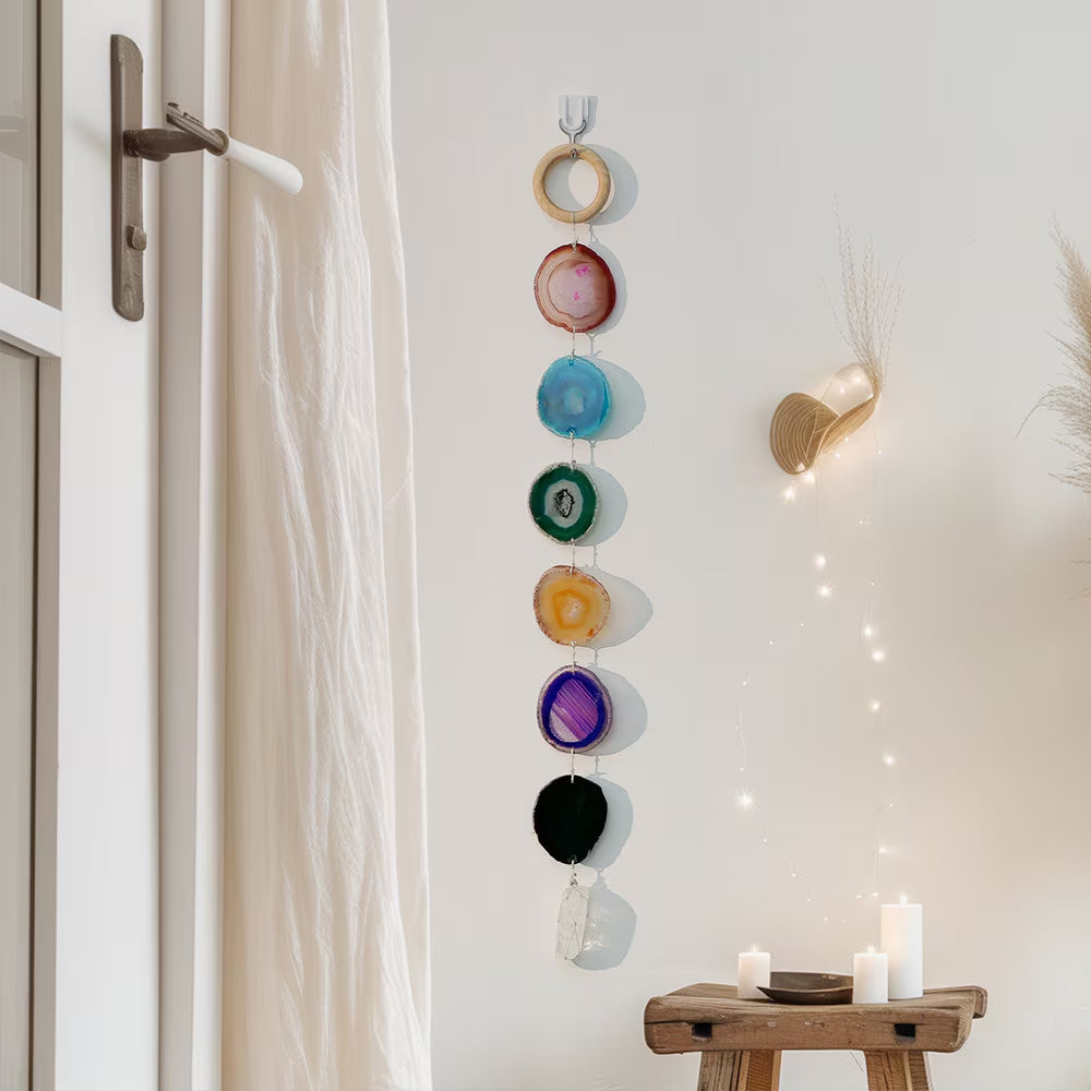 Handmade Multicolor Agate Slices 