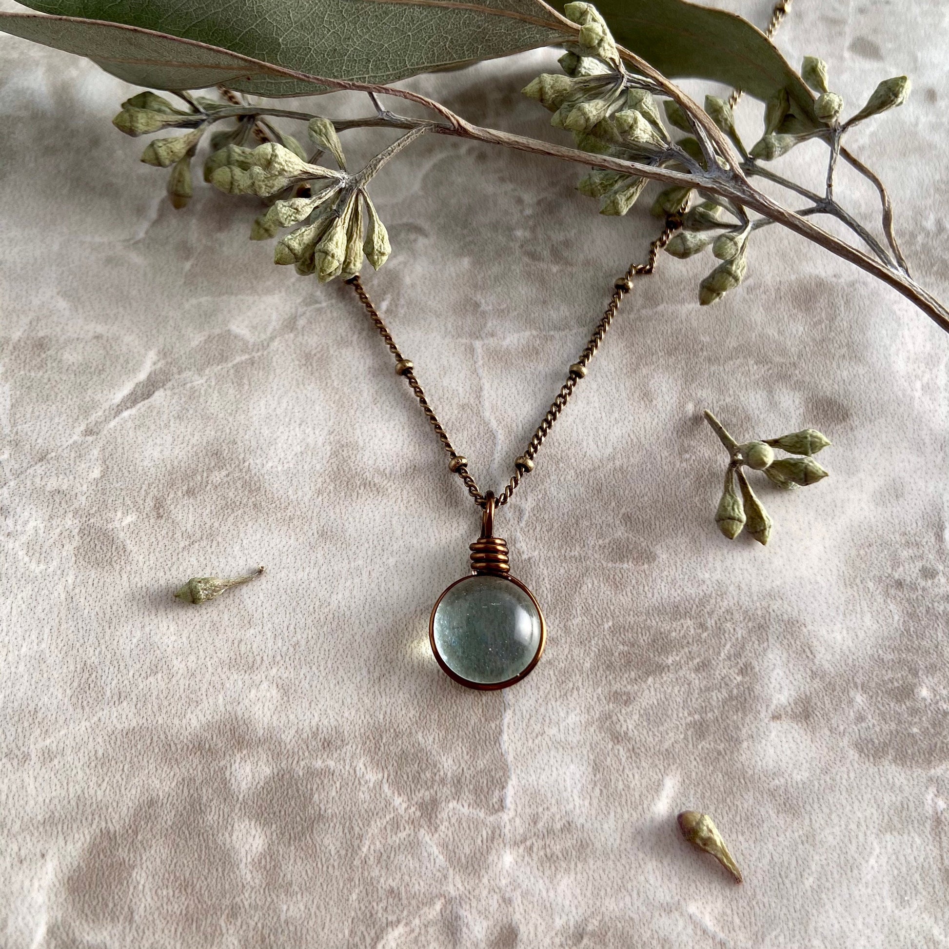 Dainty Raindrop Boho Necklace