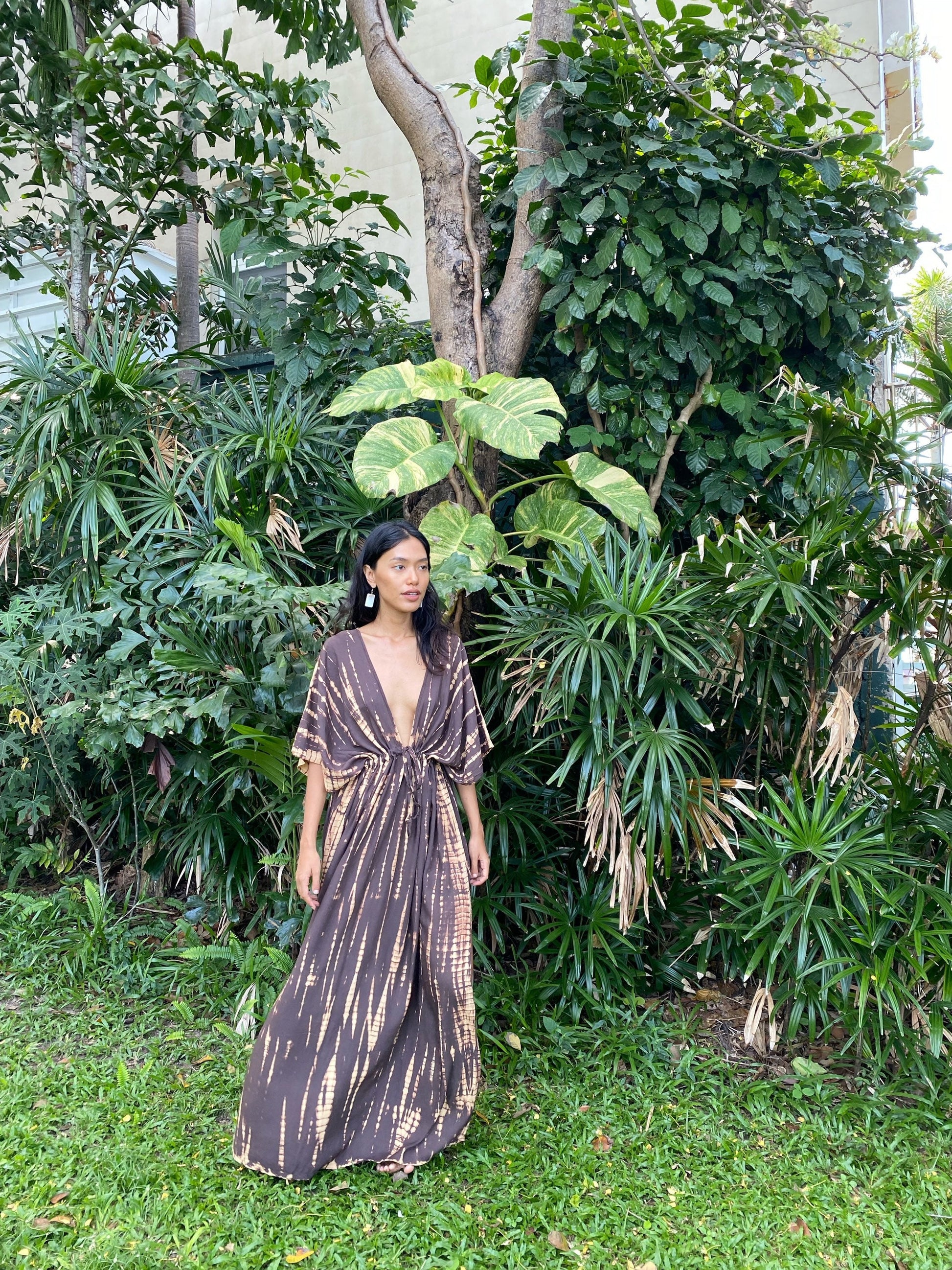 Hand Tie Dye Maxi Dress