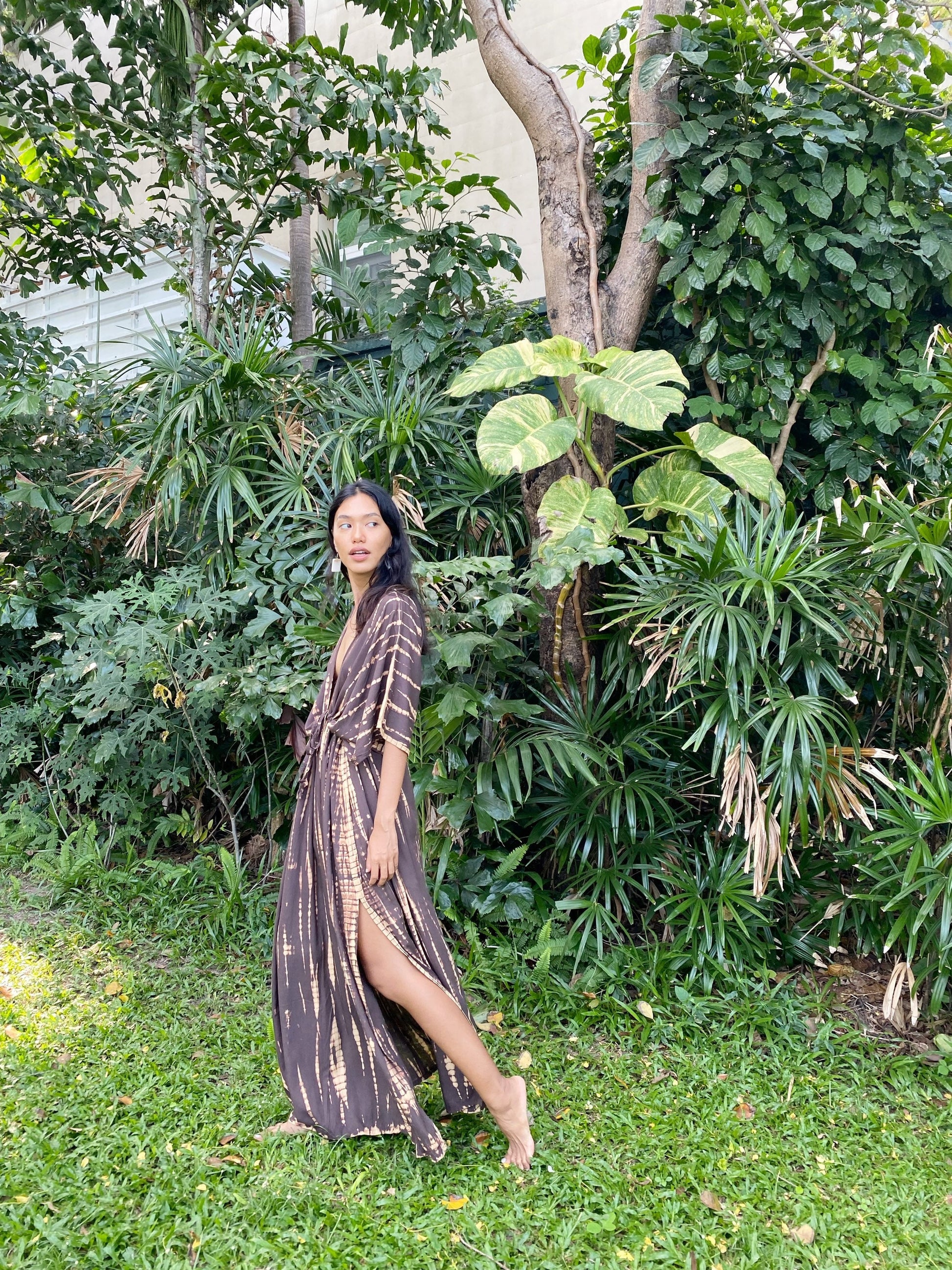 Hand Tie Dye Maxi Dress