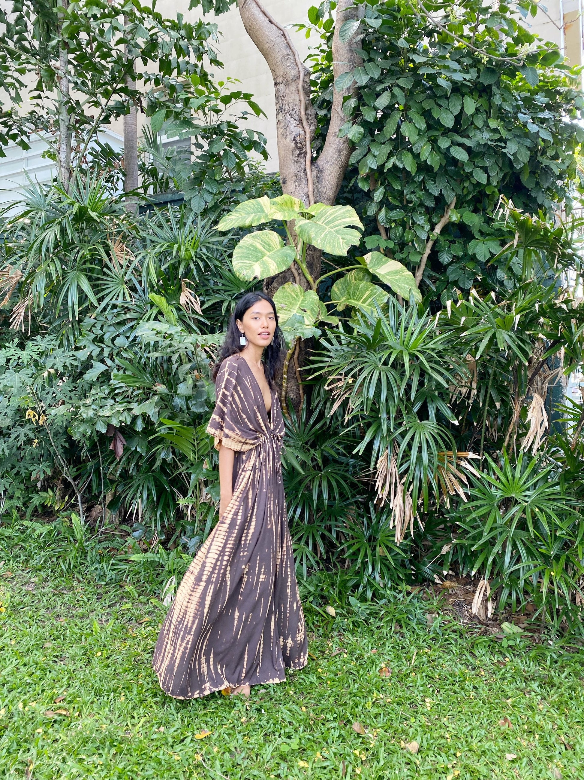 Hand Tie Dye Maxi Dress