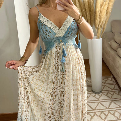 Cangu Maxi Boho Dress