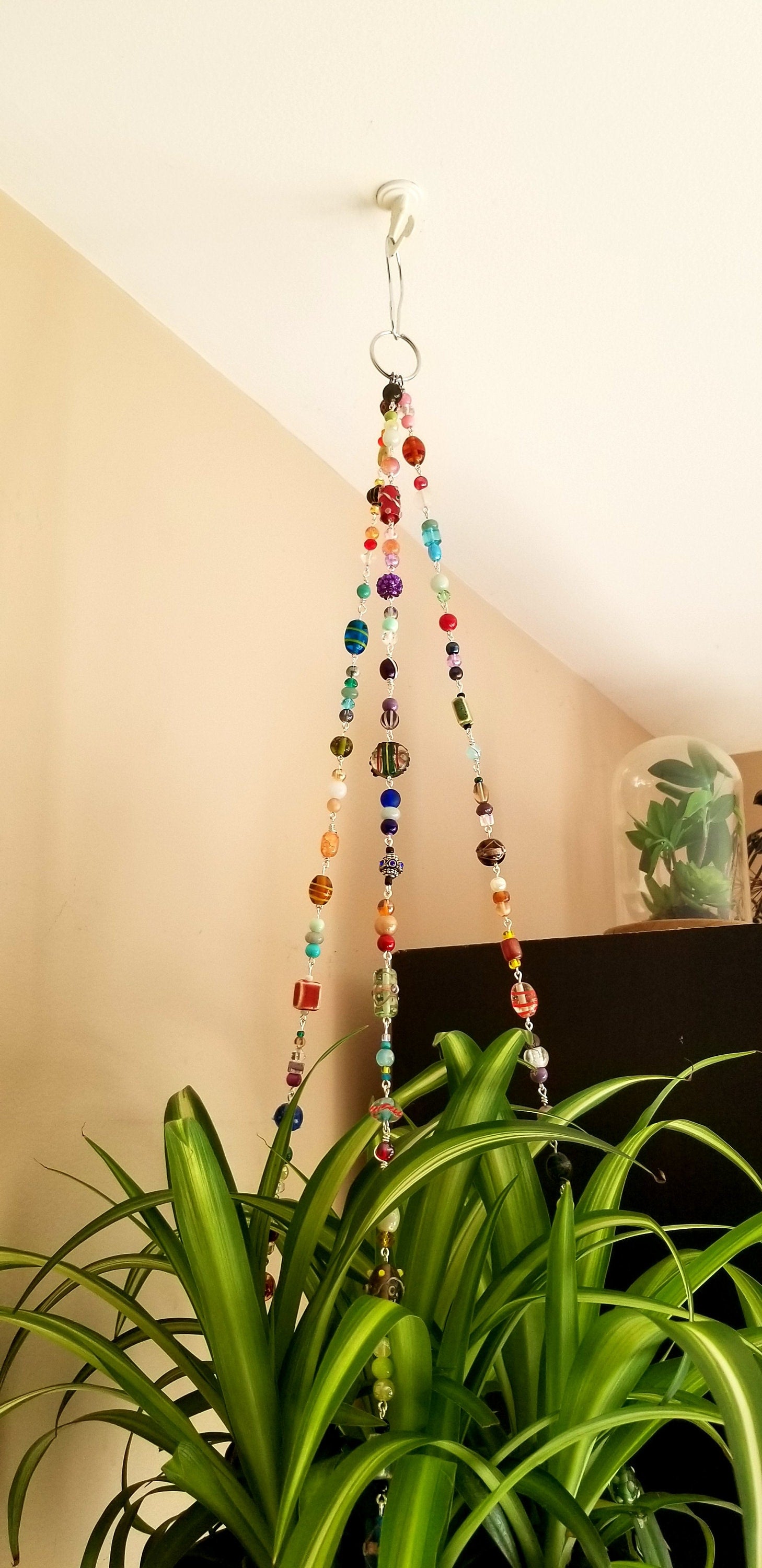 Suncatcher Beaded Plant Hanger