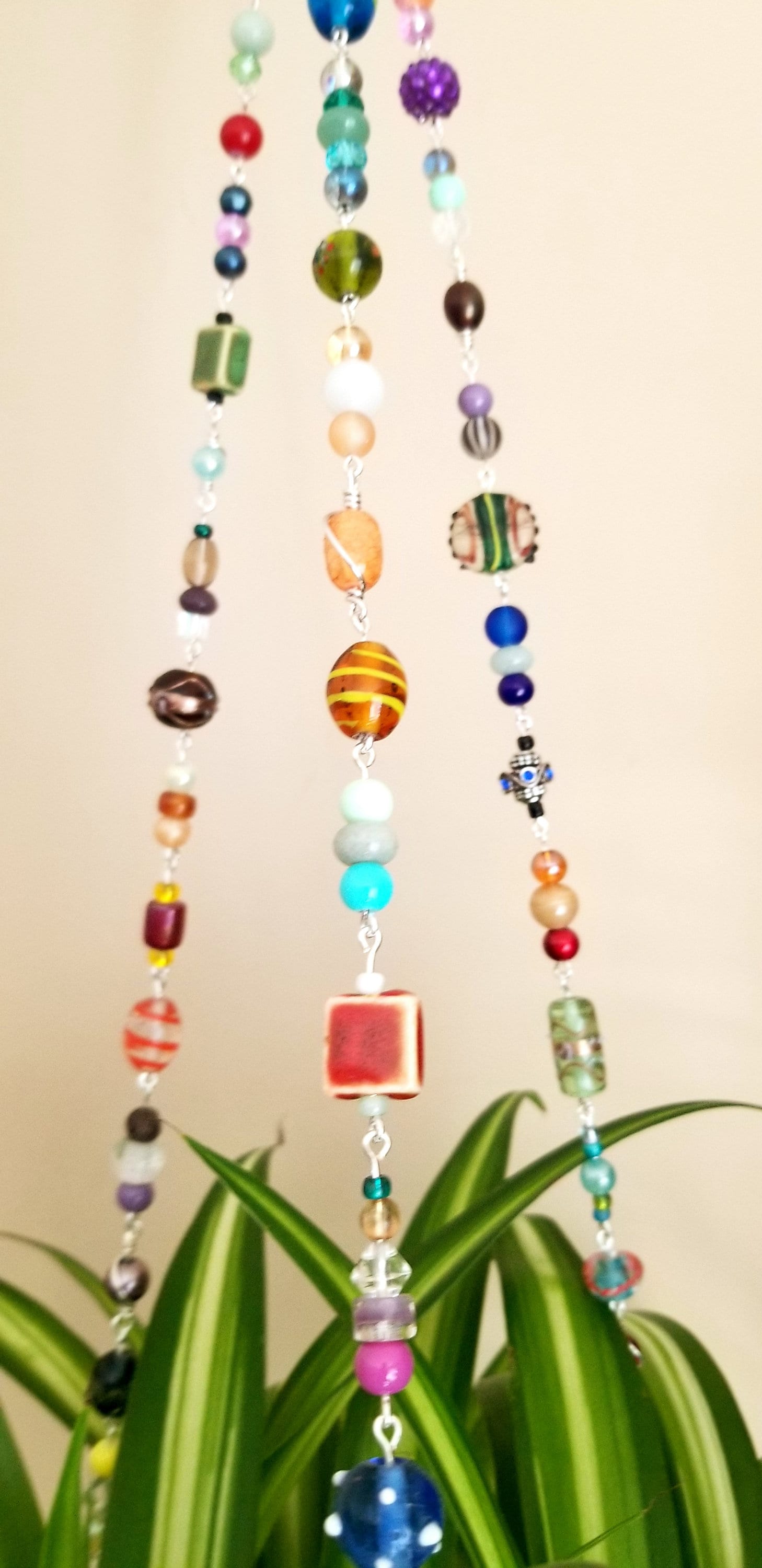 Suncatcher Beaded Plant Hanger