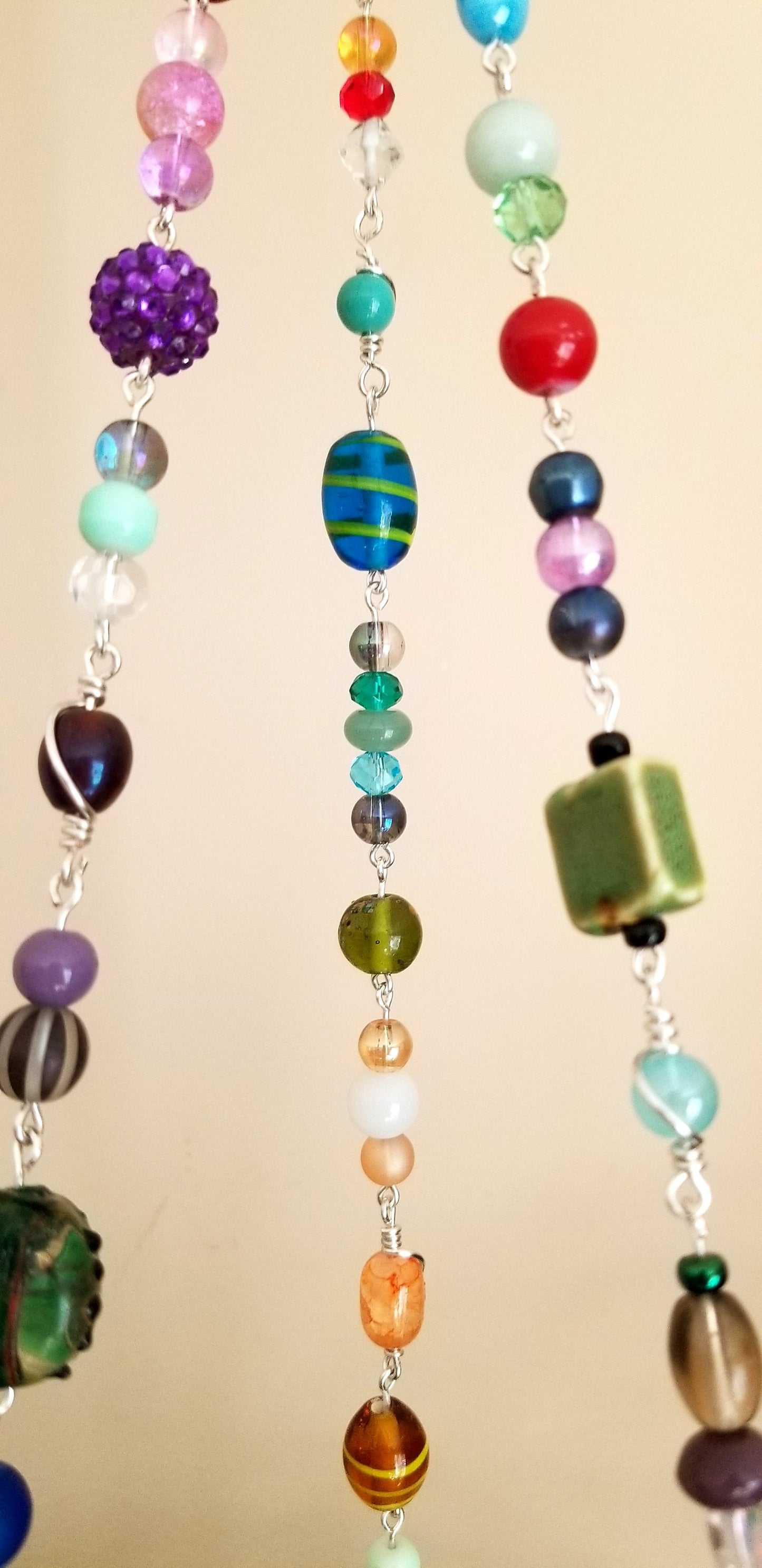 Suncatcher Beaded Plant Hanger