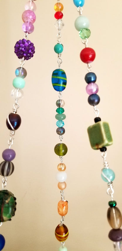 Suncatcher Beaded Plant Hanger