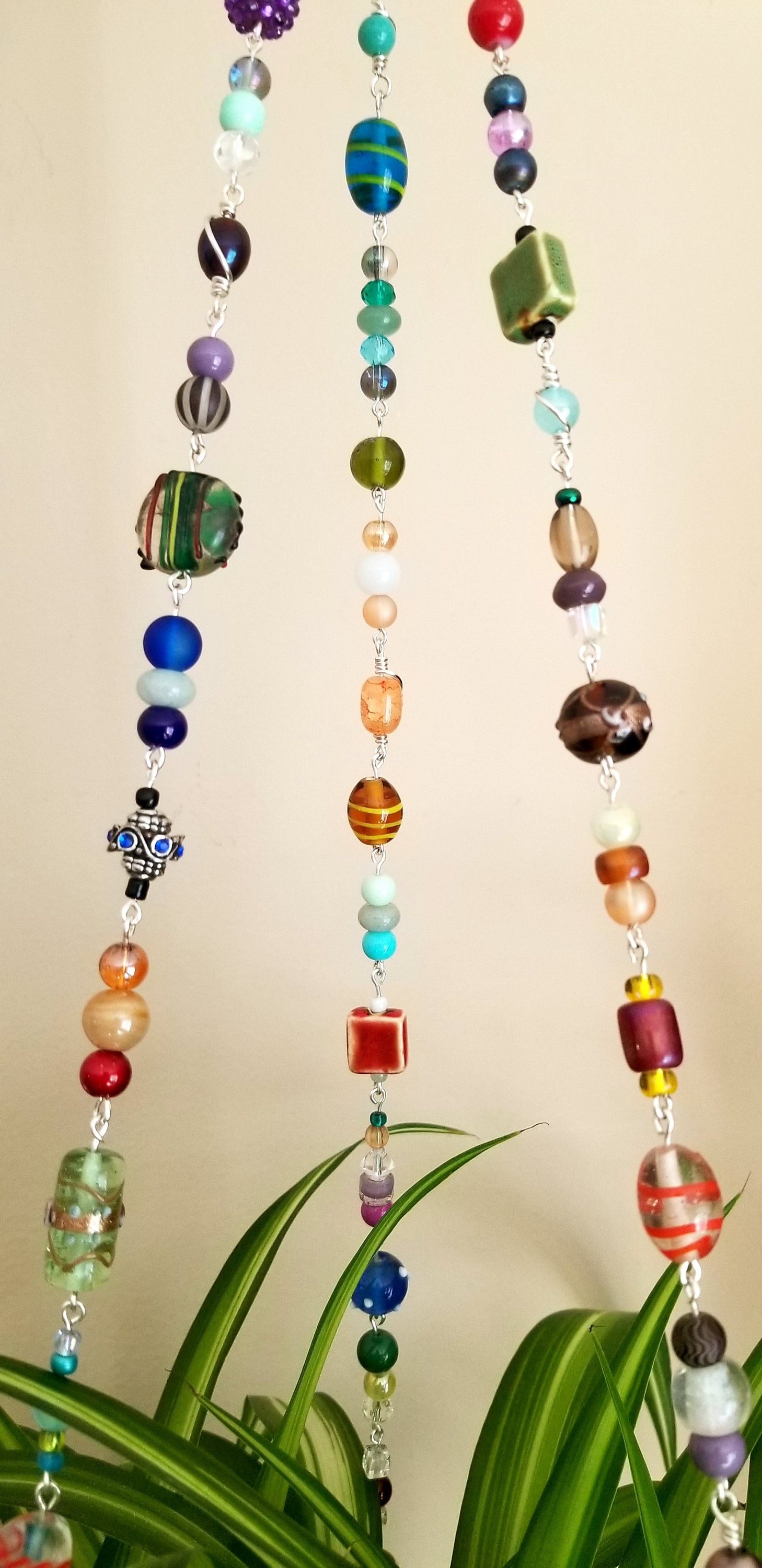 Suncatcher Beaded Plant Hanger