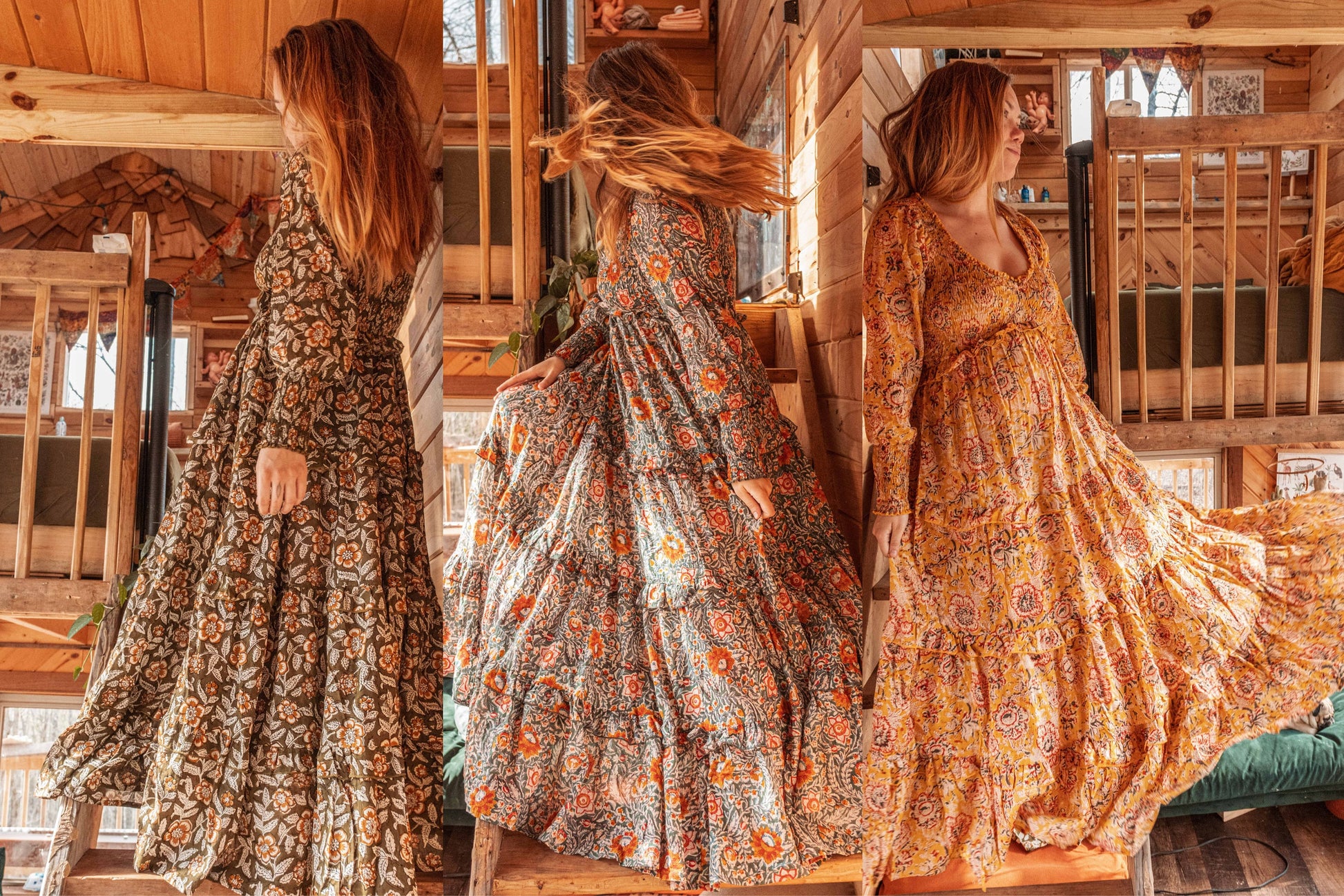 Bohemian Floral Maxi Dress