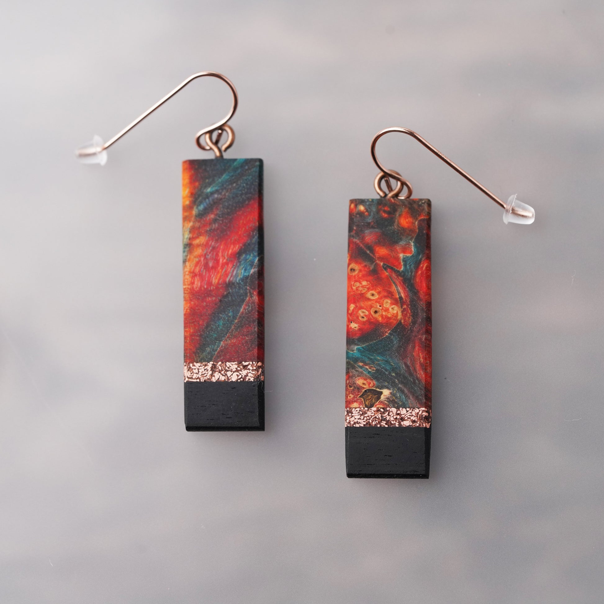 Artsy Reclaimed Wood Earrings