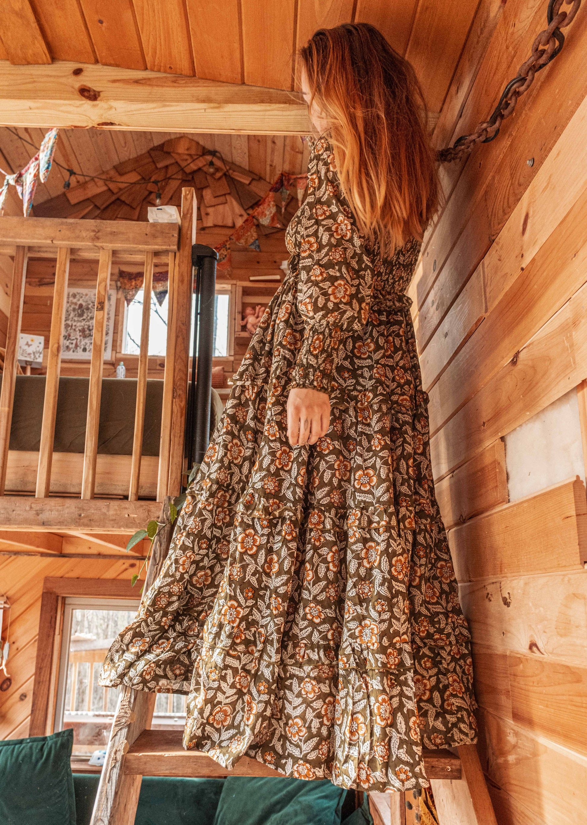 Bohemian Floral Maxi Dress