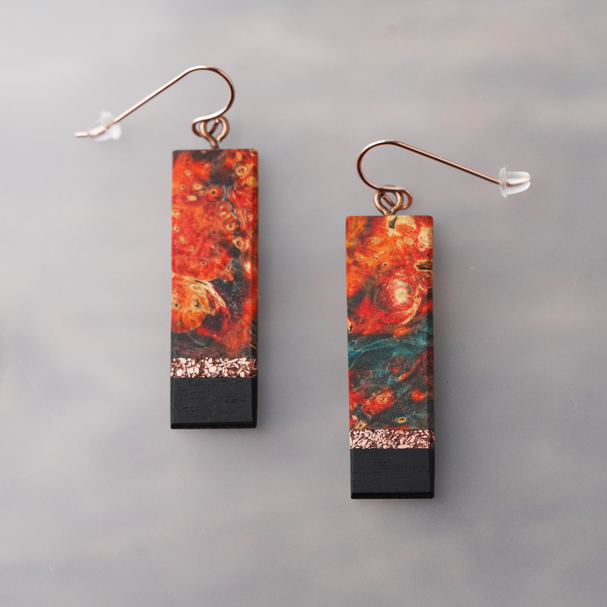 Artsy Reclaimed Wood Earrings