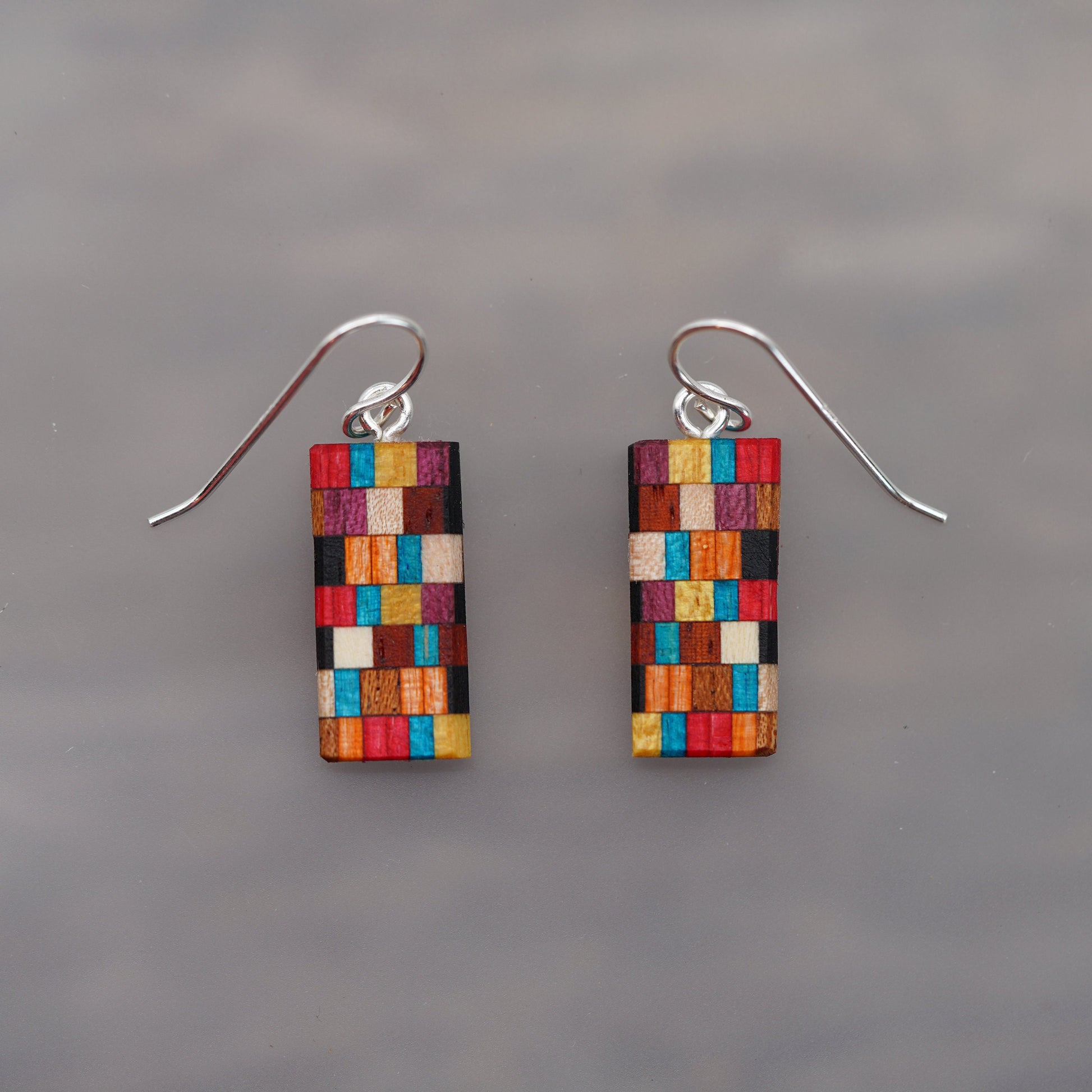 Artsy Reclaimed Wood Earrings