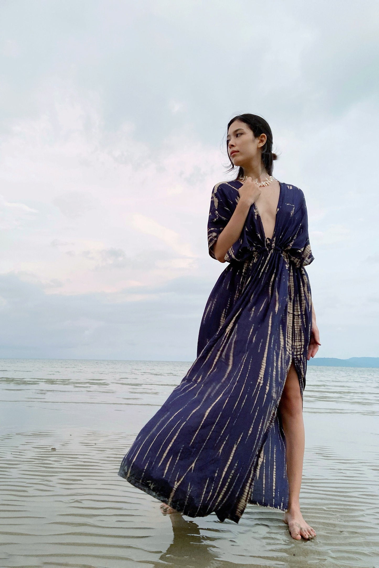 Hand Tie Dye Maxi Dress
