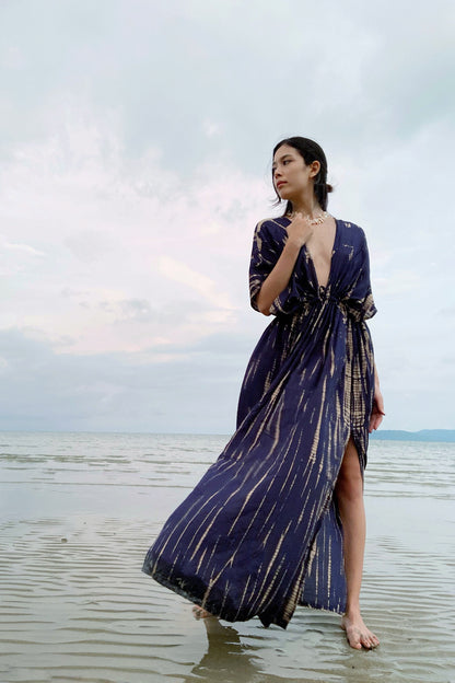 Hand Tie Dye Maxi Dress